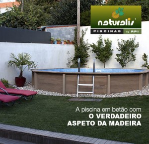 Piscinas semi elevadas Naturalis