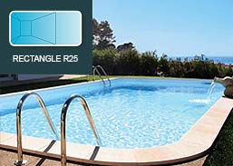 Piscinas SOLEO RP Industries Rectangle R25