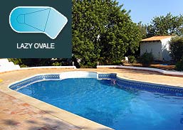 Piscinas SOLEO Lazy Ovale R50